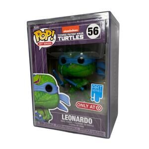 NIB Funko Pop! Art Series Leonardo Vinyl Figure w/ Hard Case